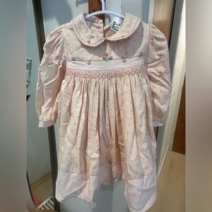Sarah Louise Smock Floral Baby Dress